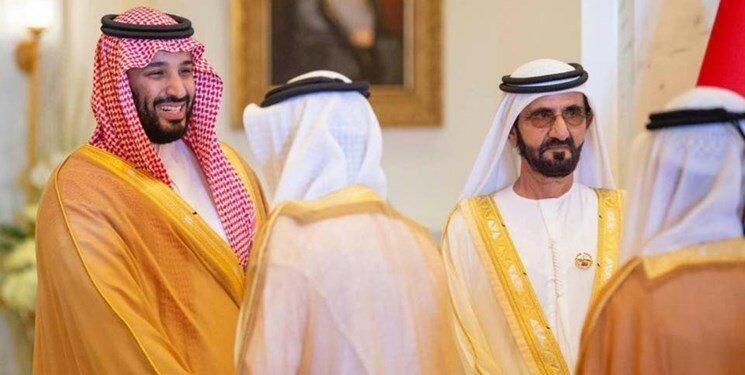 دیدار بن سلمان با حاکم دبی، عکس ملاقات بن سلمان با حاکم دبی، عکس
