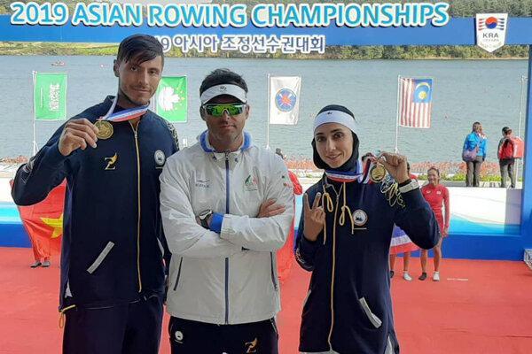 ملایی و نصیری مدال طلا گرفتند ملایی و نصیری مدال طلا گرفتند