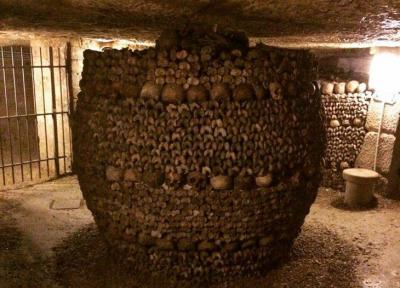 دخمه مردگان پاریس(Catacombes of Paris) -فرانسه