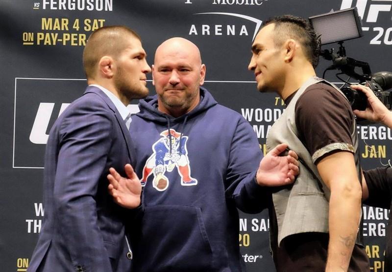 اعتراف دیرهنگام رئیس UFC: مبارزه نورماگمدوف و فرگوسن در موعد اعتراف دیرهنگام رئیس UFC: مبارزه نورماگمدوف و فرگوسن در موعد مقرر برگزار نمی گردد