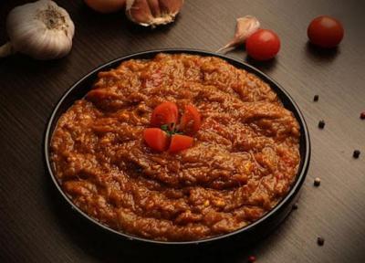 طرز تهیه میرزا قاسمی 2 نفره بسیار لذیذ و فوری