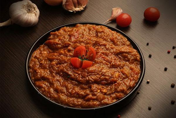 طرز تهیه میرزا قاسمی 2 نفره بسیار لذیذ و فوری